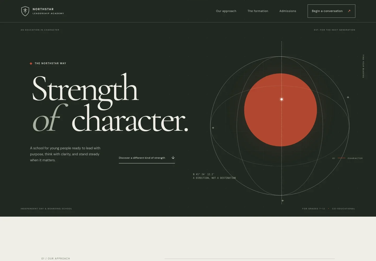 Military School Website Template