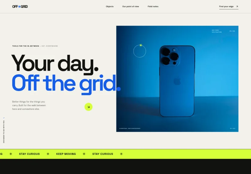 Mobile Accessories Website Template