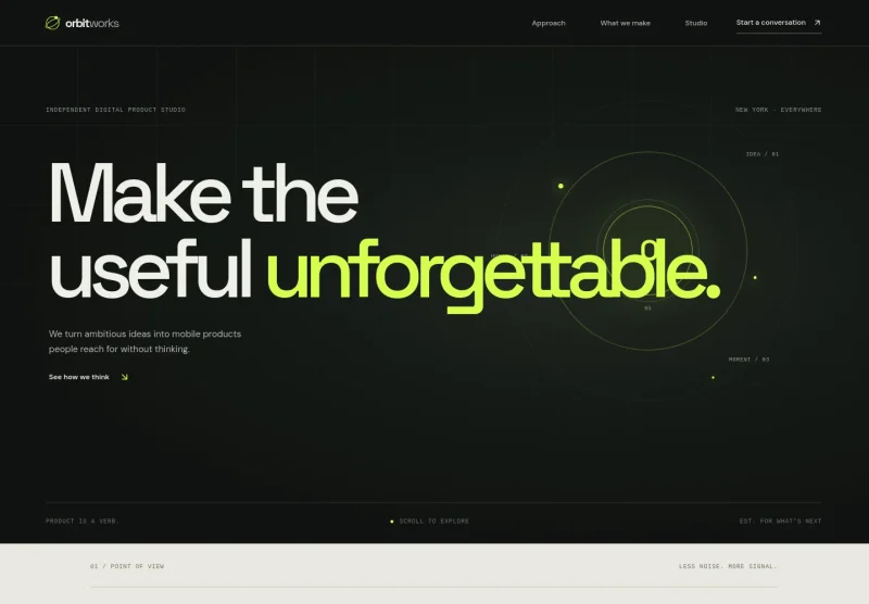 Mobile App Company Website Template