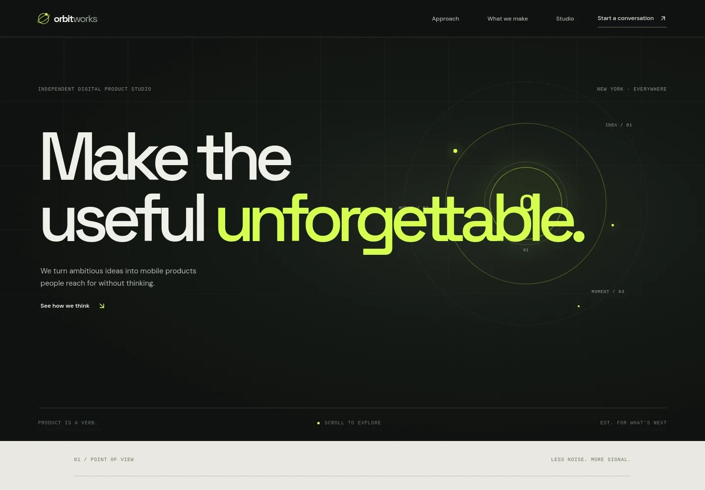 Mobile App Company Website Template