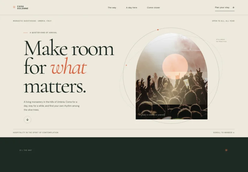 Monastery Website Template