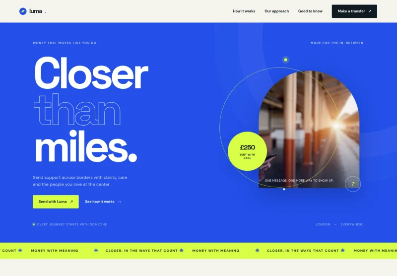 Money Transfer Website Template