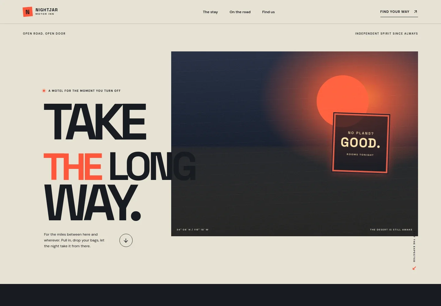 Motel Website Template