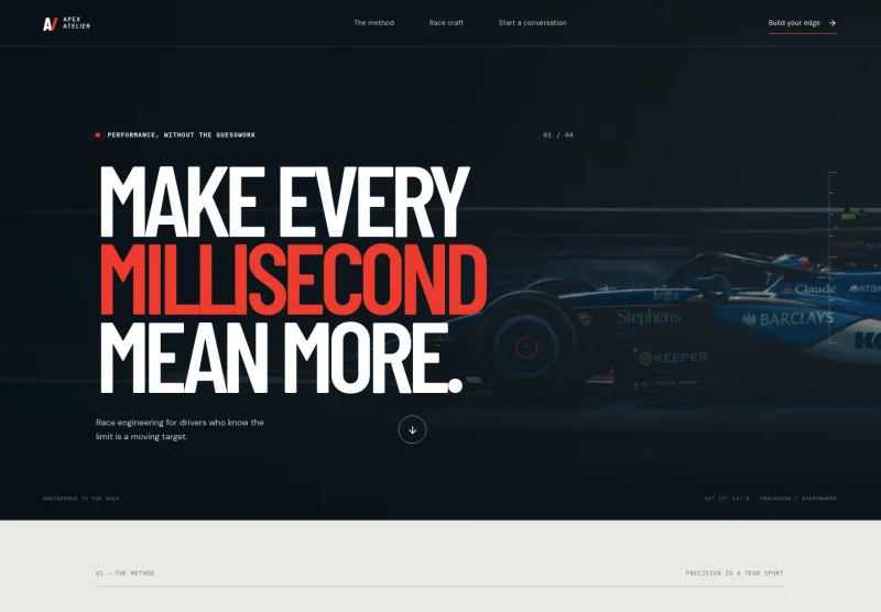 Motorsport Website Template