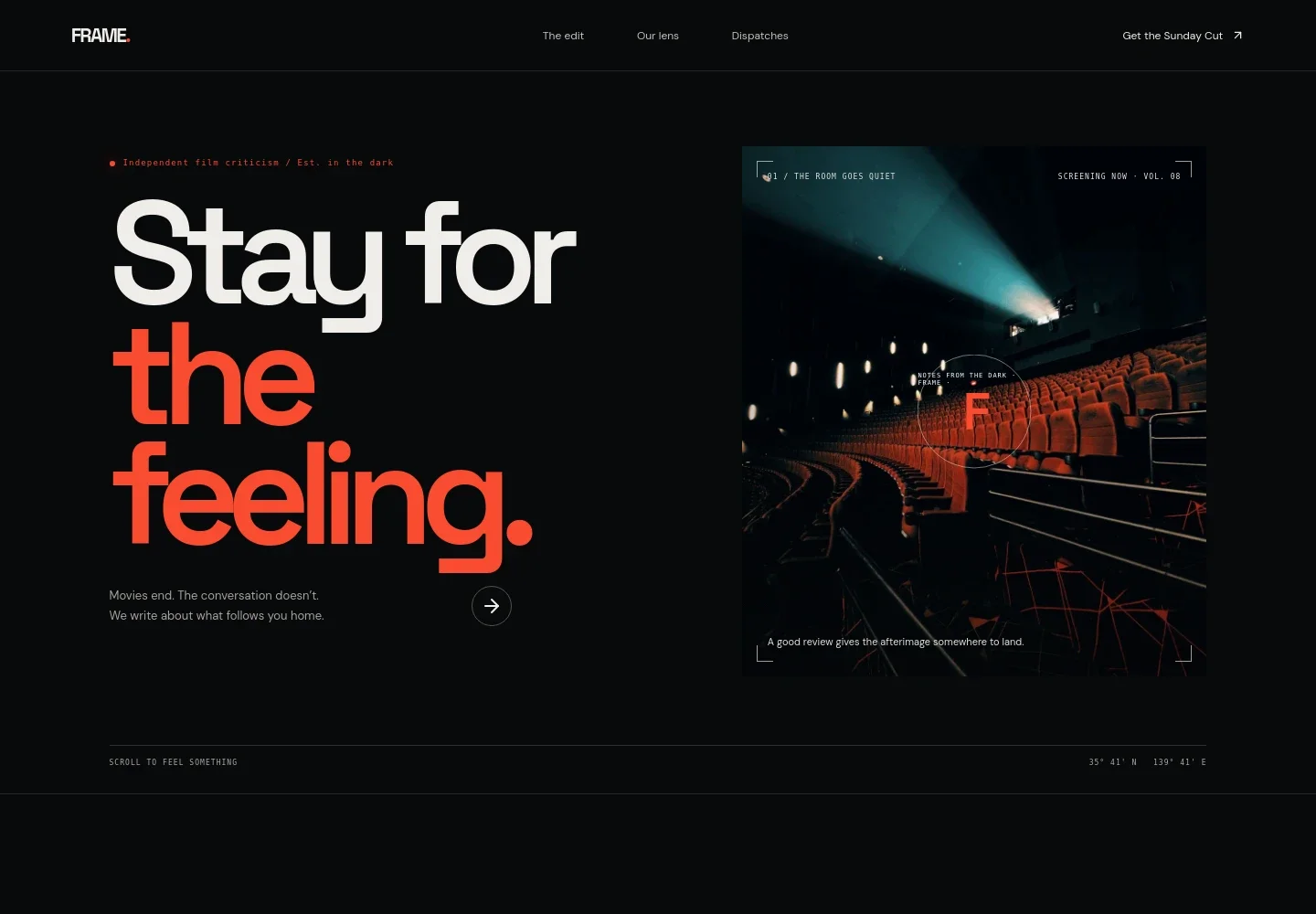 Movie Review Website Template