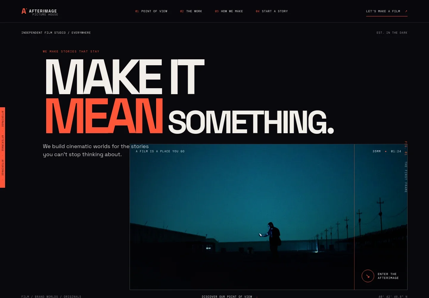 Movie Website Template