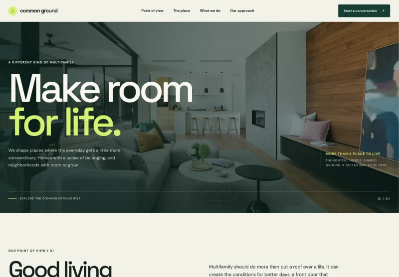 Multifamily Website Template