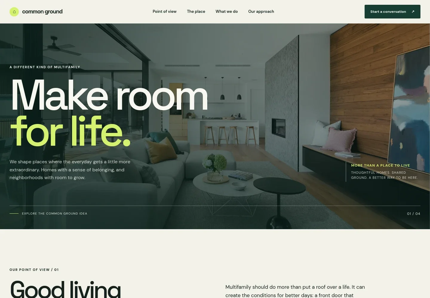 Multifamily Website Template
