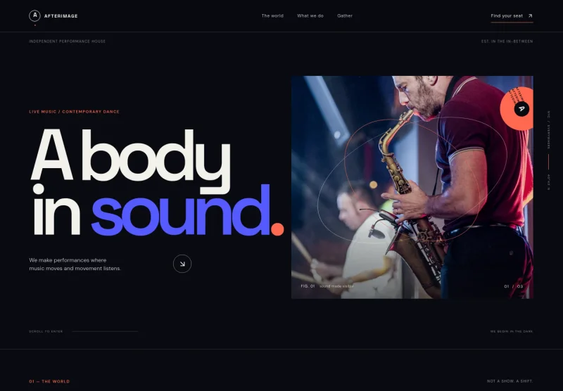 Music And Dance Website Template