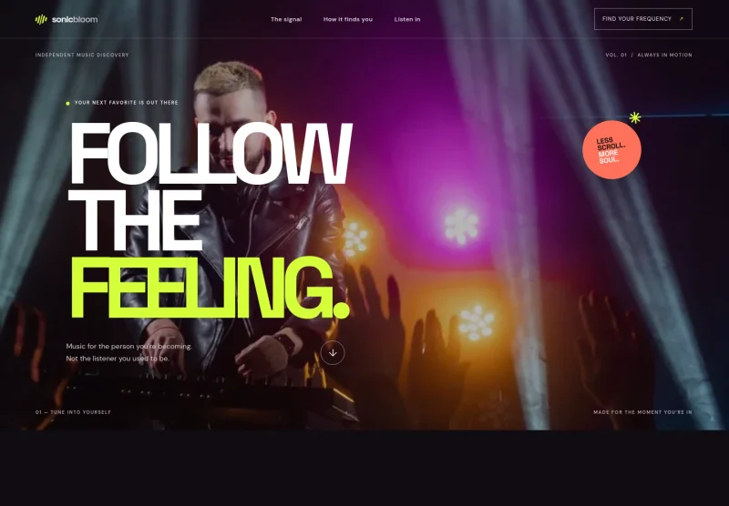 Music App Website Template