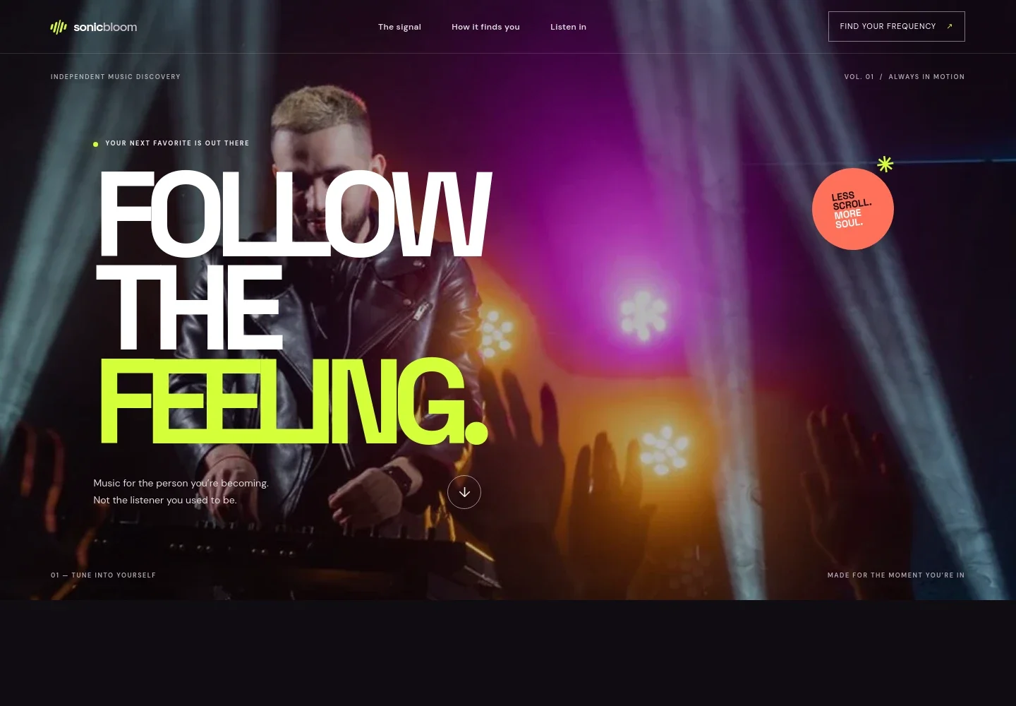 Music App Website Template