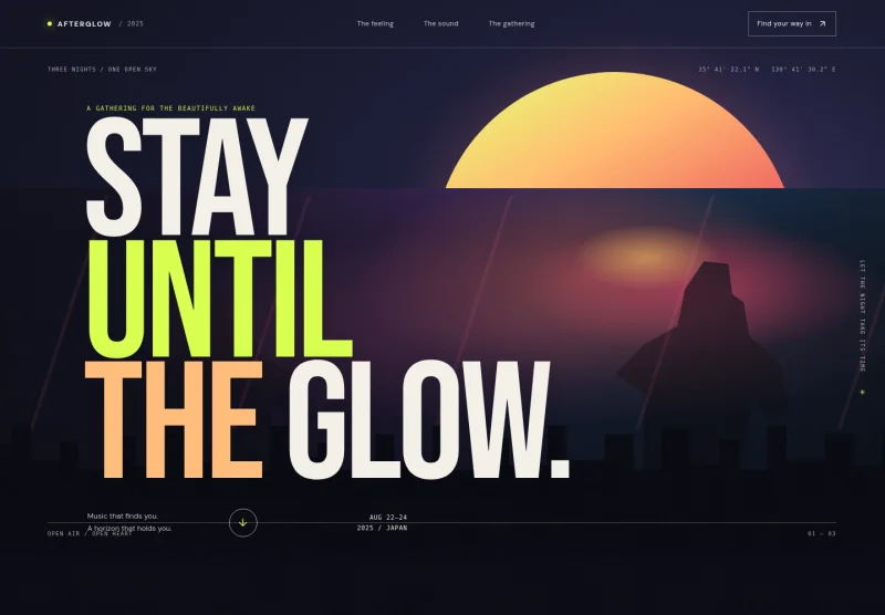 Music Festival Website Template