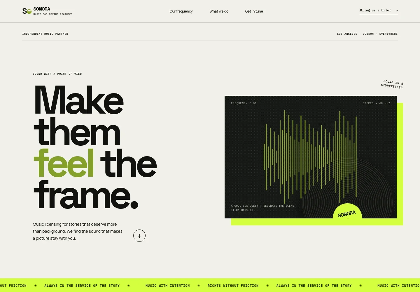Music Licensing Website Template
