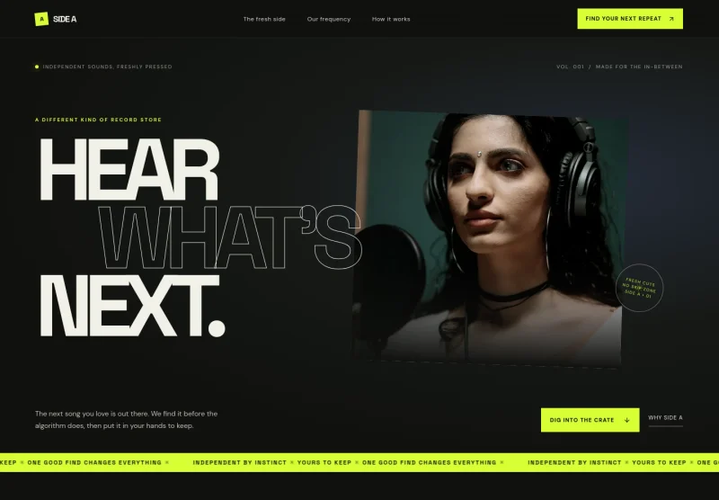 Music Song Download Website Template