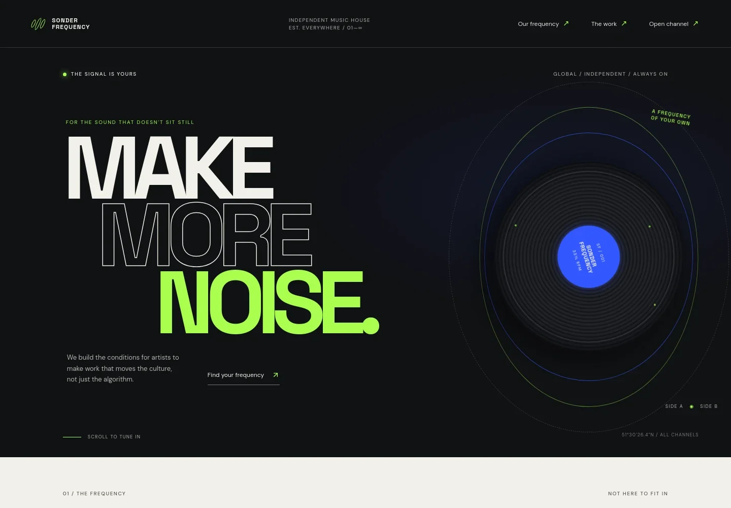 Music World Website Template