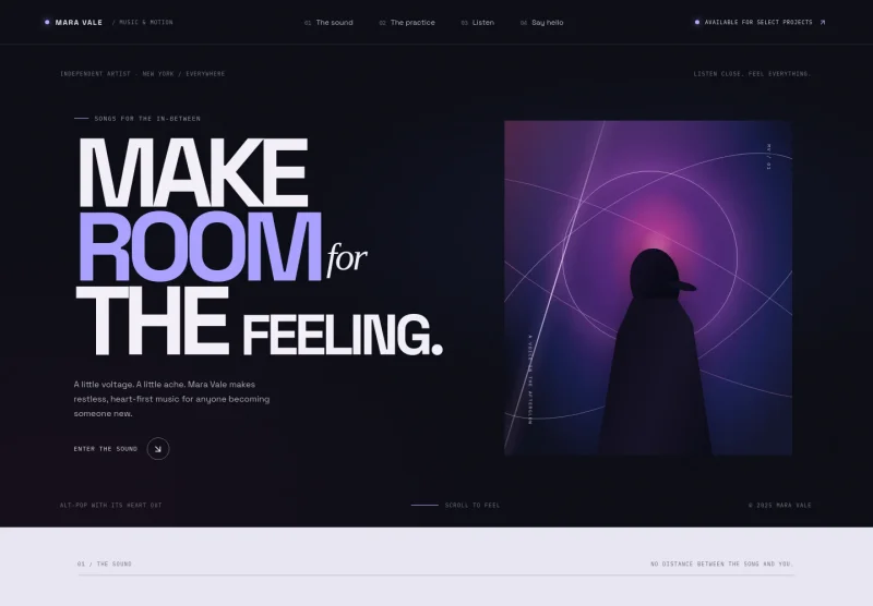Musician Website Template