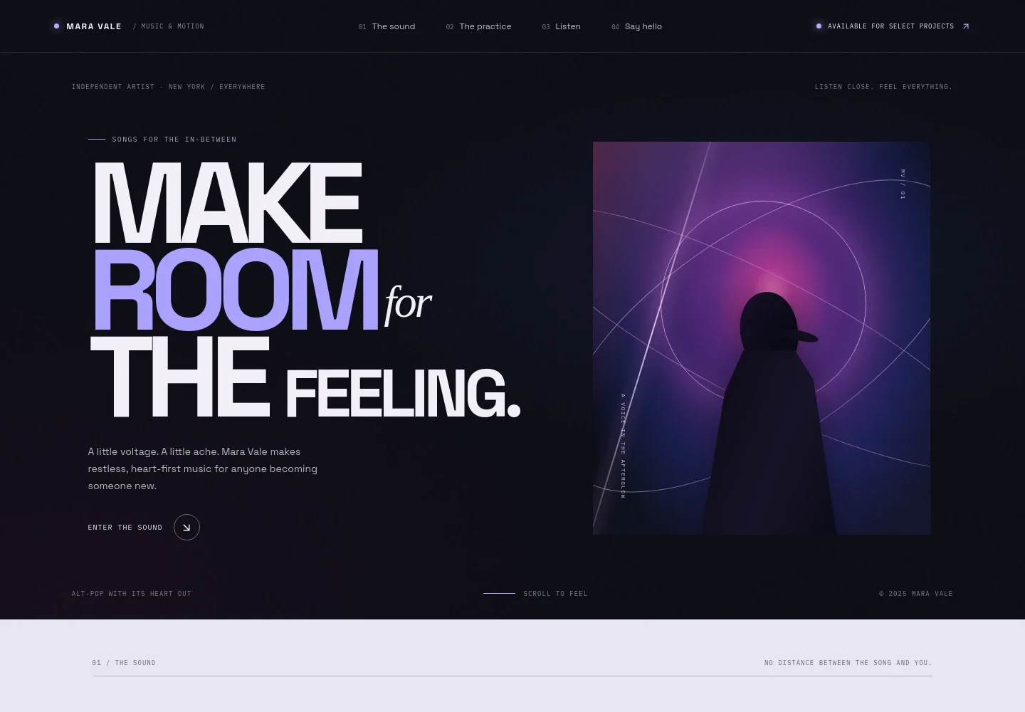 Musician Website Template