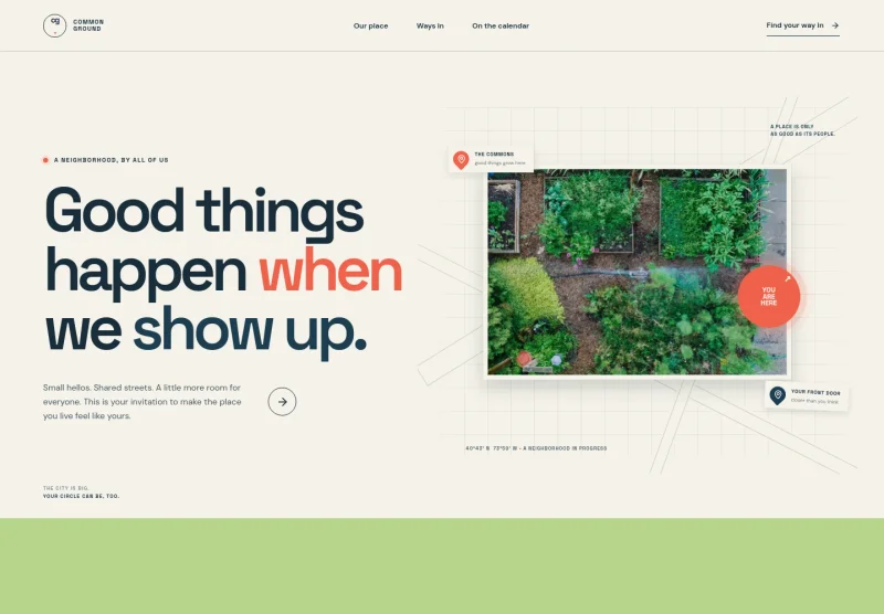 Neighborhood Association Website Template