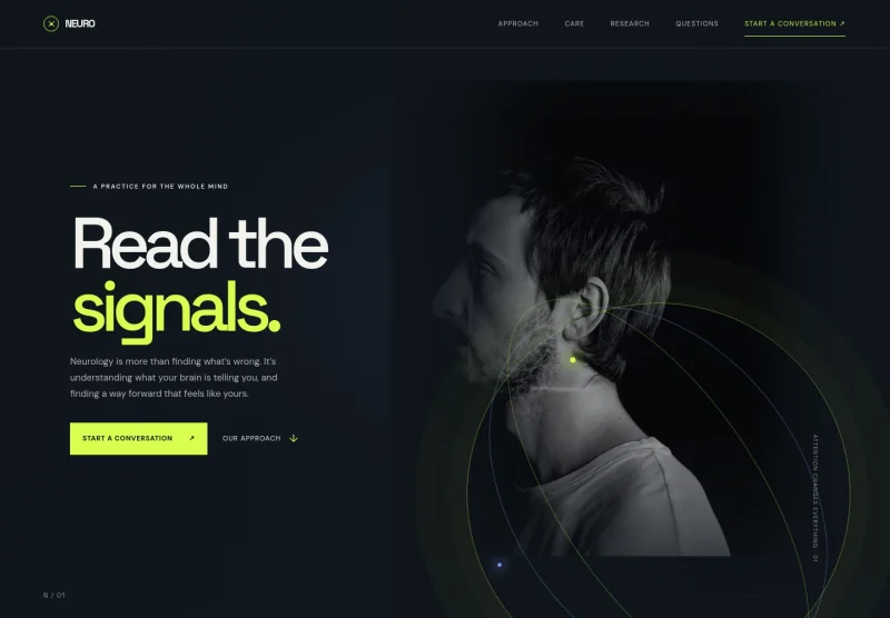 Neurology Website Template
