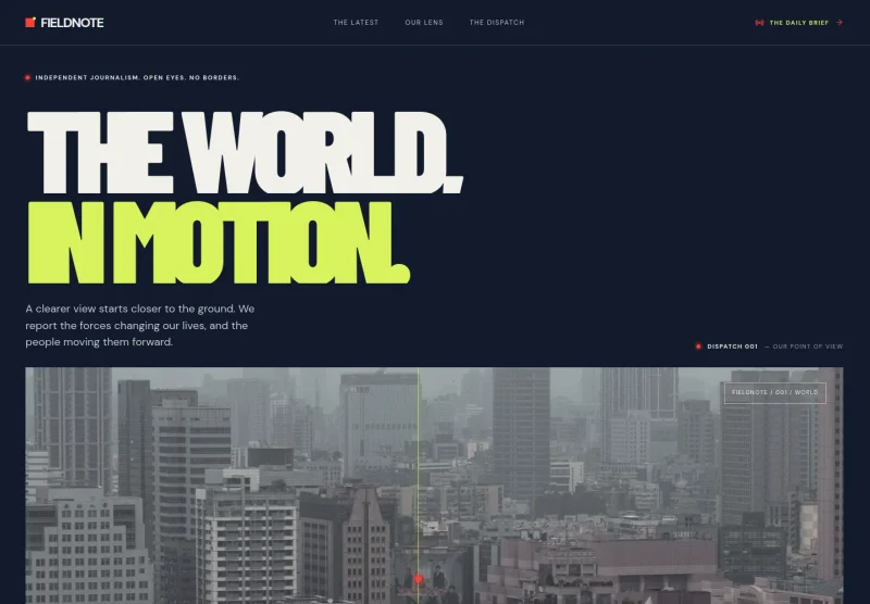 News Website Template