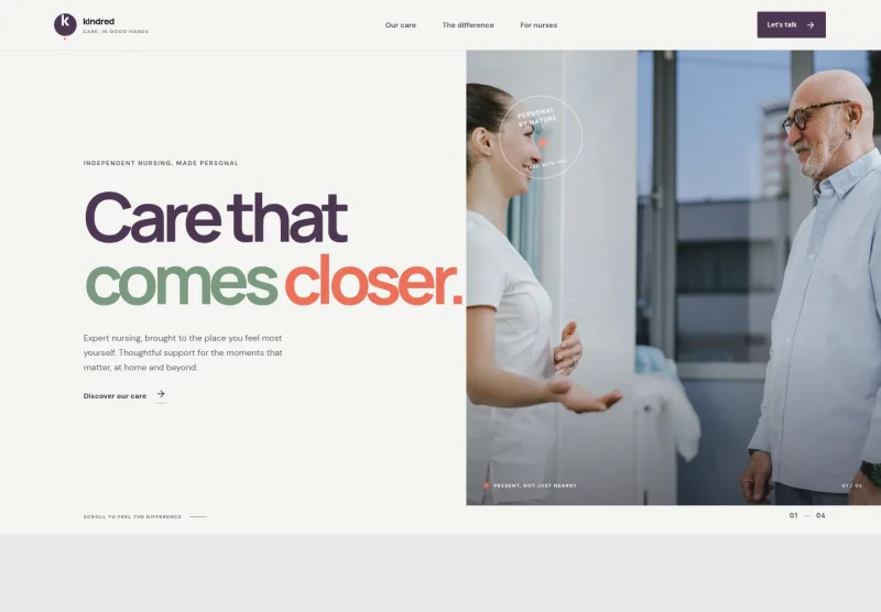 Nursing Agency Website Template