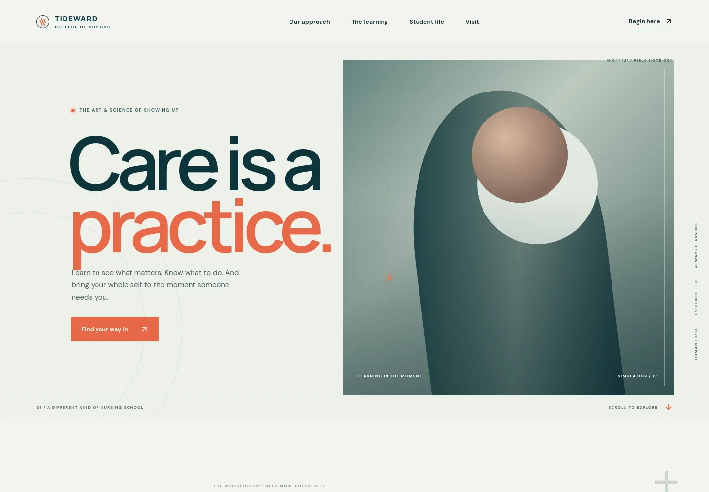 Nursing College Website Template