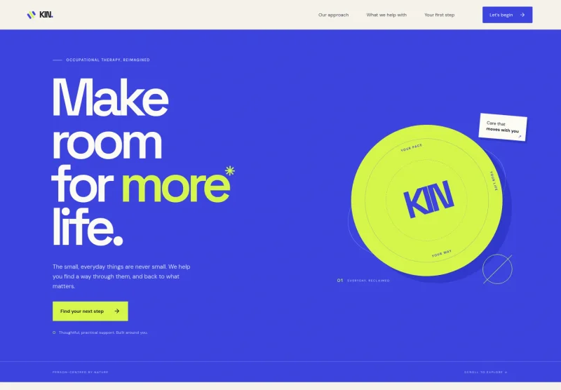 Occupational Therapist Website Template