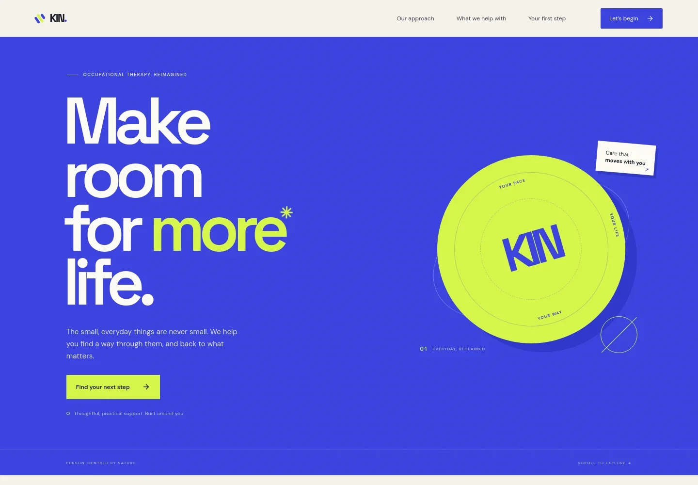 Occupational Therapist Website Template