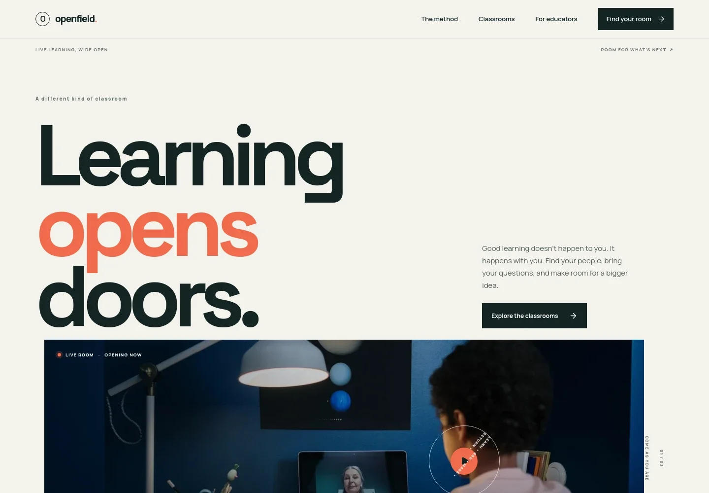 Online Classroom Website Template