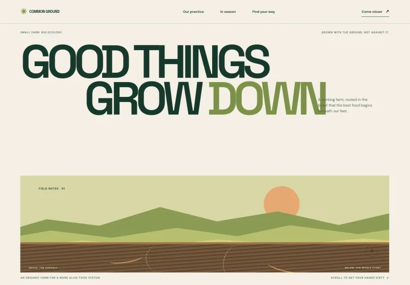 Organic Farming Website Template