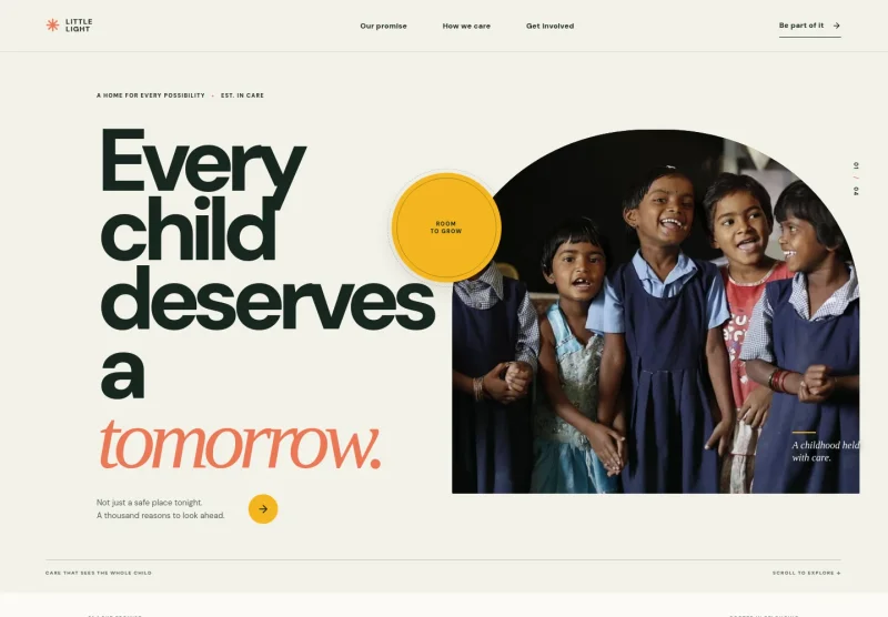 Orphanage Website Template