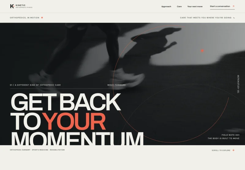 Orthopedics Website Template