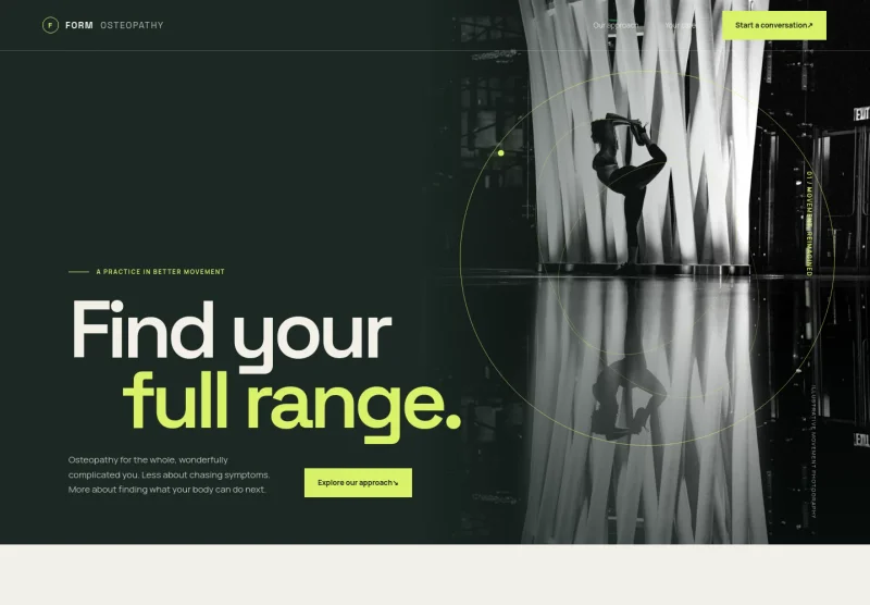 Osteopath Website Template
