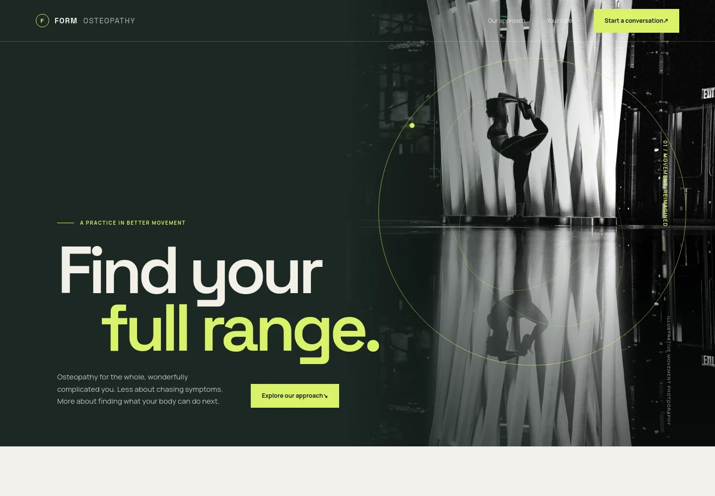 Osteopath Website Template
