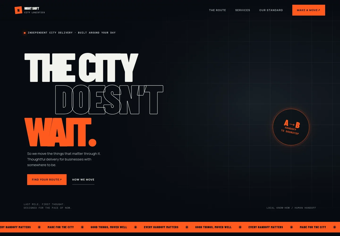 Package Delivery Website Template