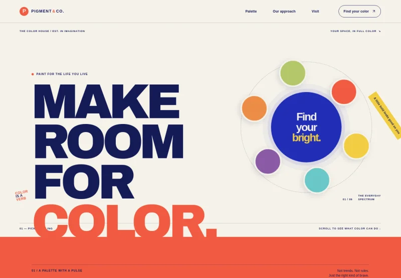 Paint Shop Website Template