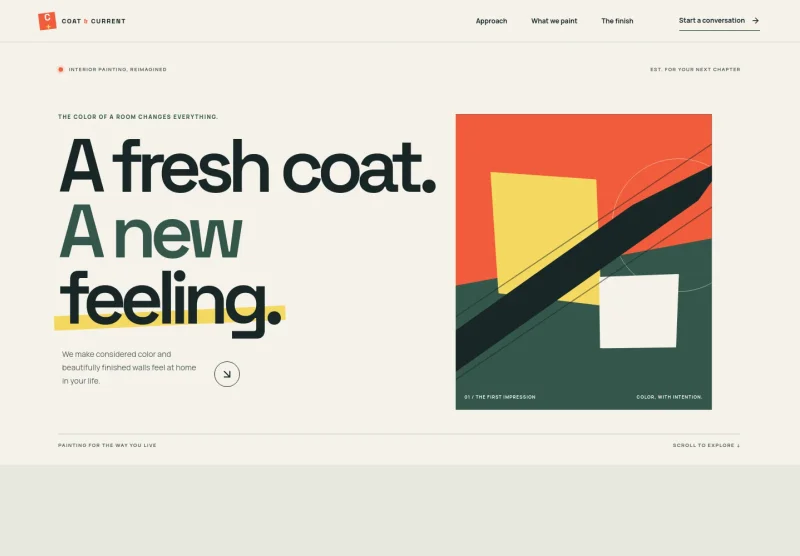Painting Website Template