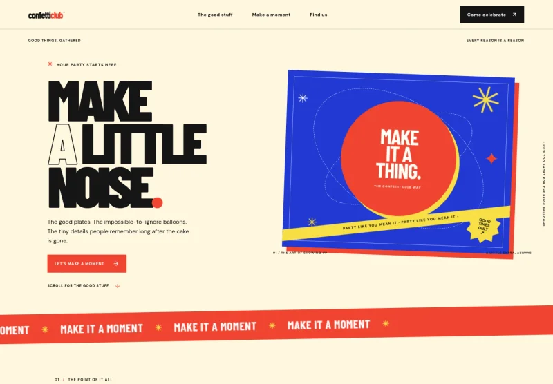 Party Store Website Template