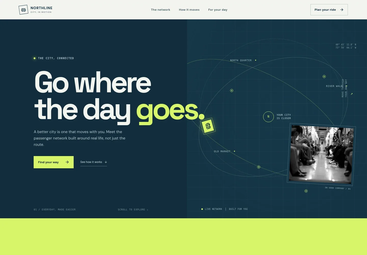 Passenger Transportation Website Template