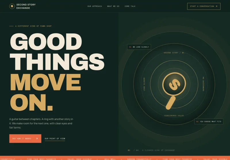 Pawn Shop Website Template