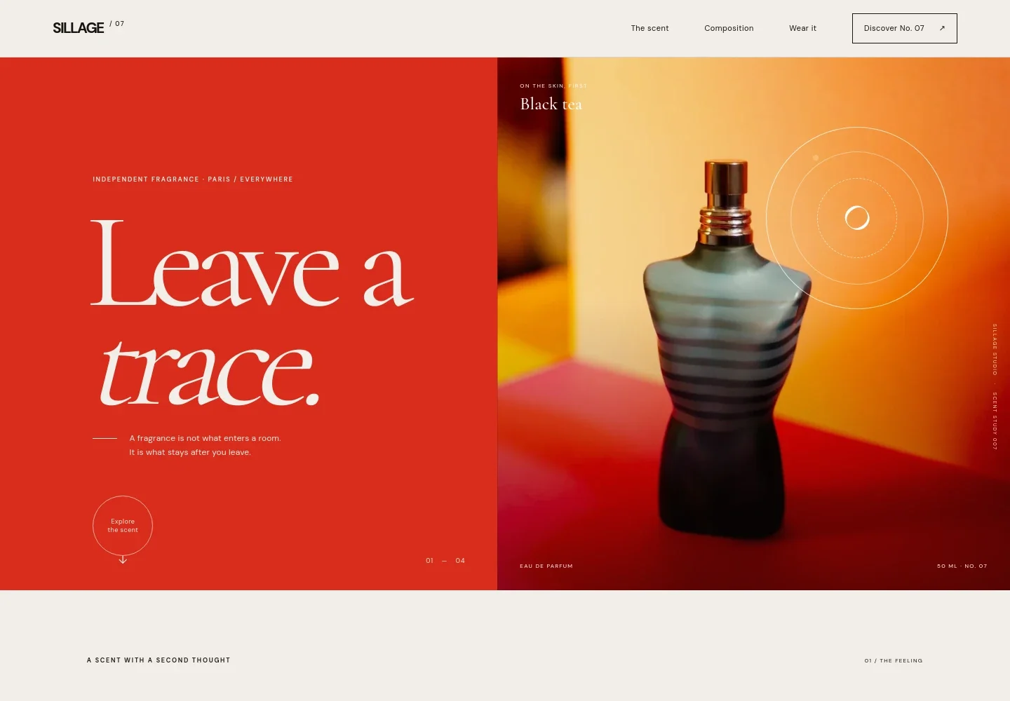 Perfume Website Template