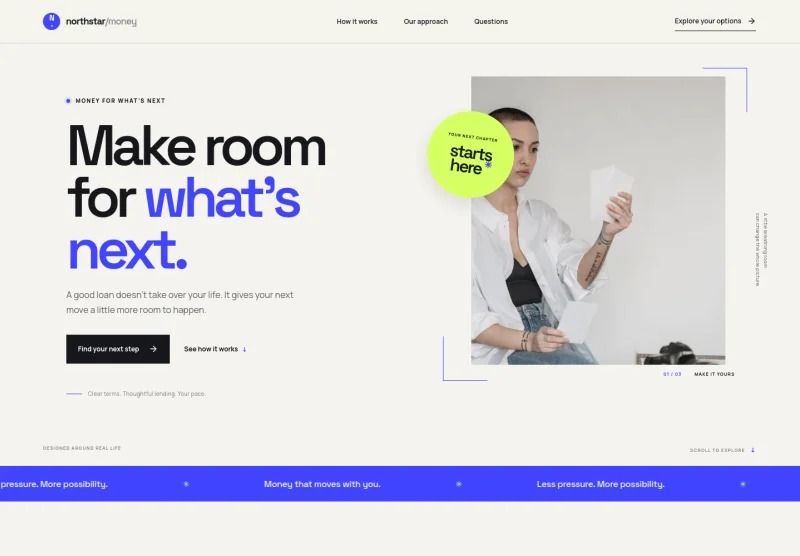 Personal Loan Website Template