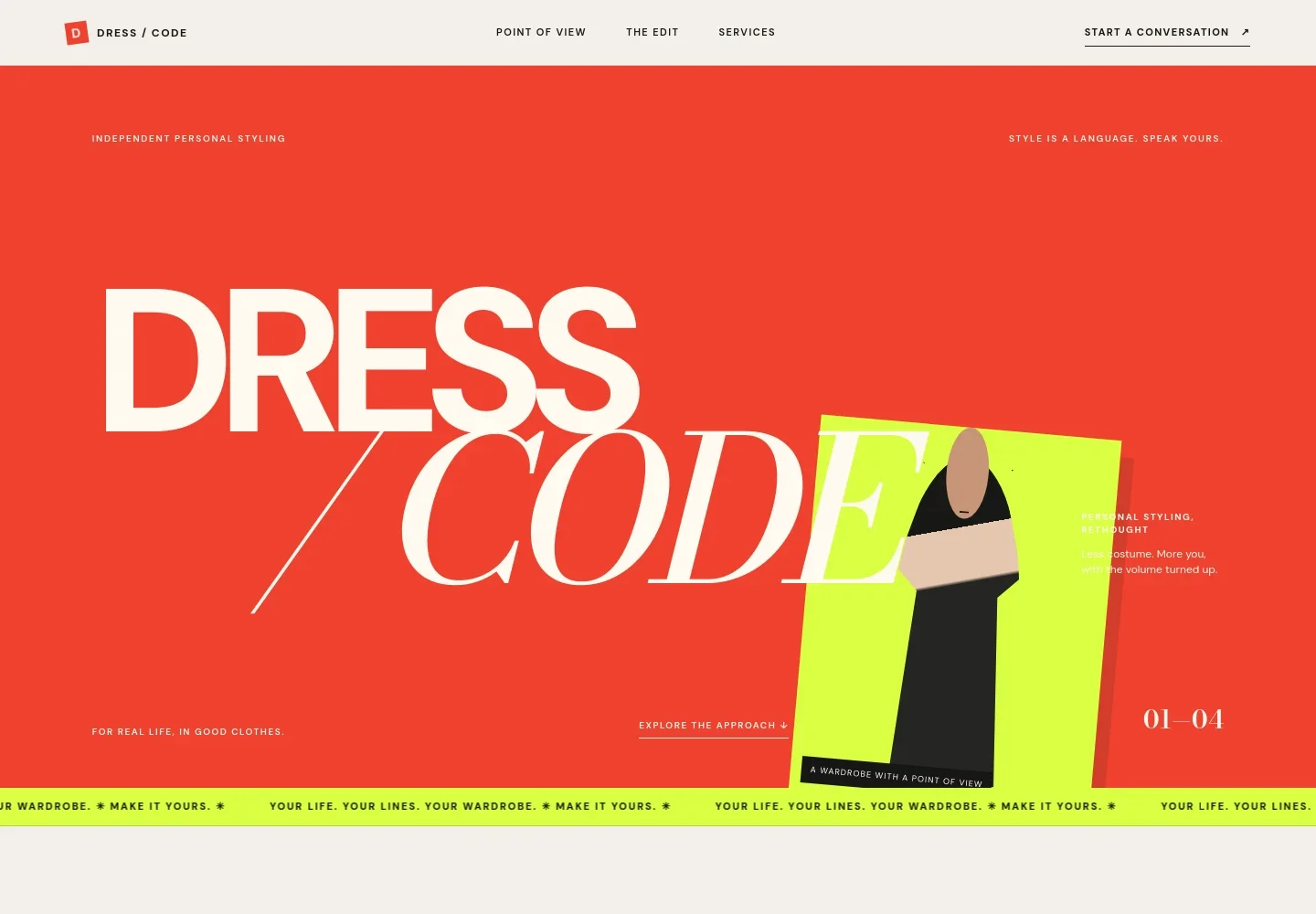 Personal Styling Website Template