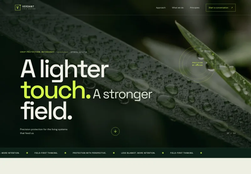 Pesticide Website Template