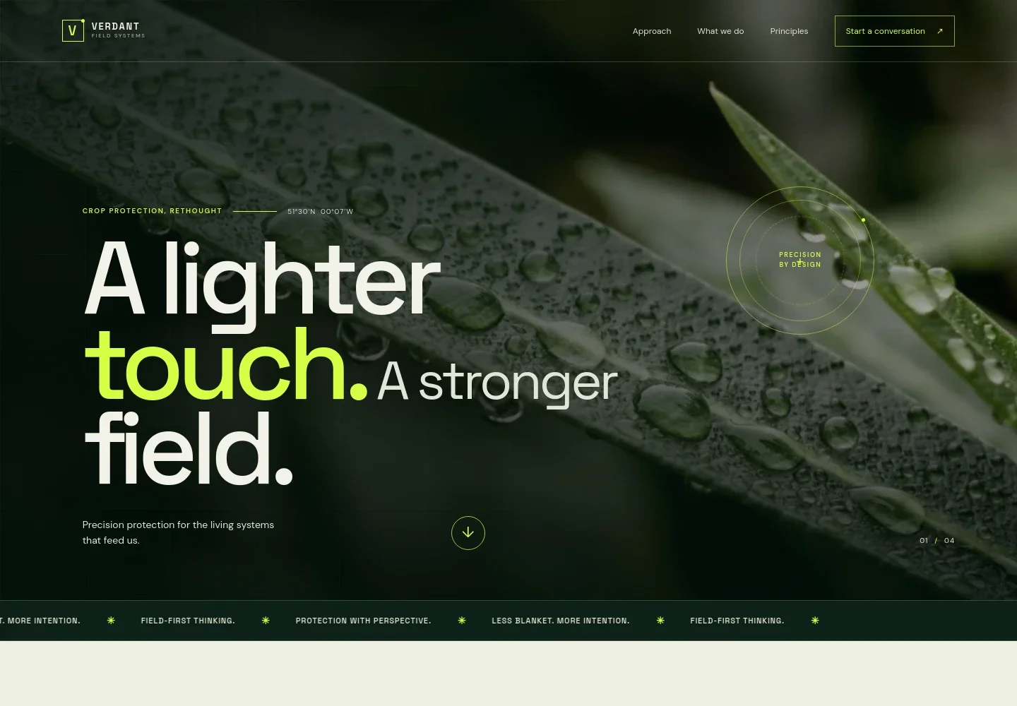 Pesticide Website Template