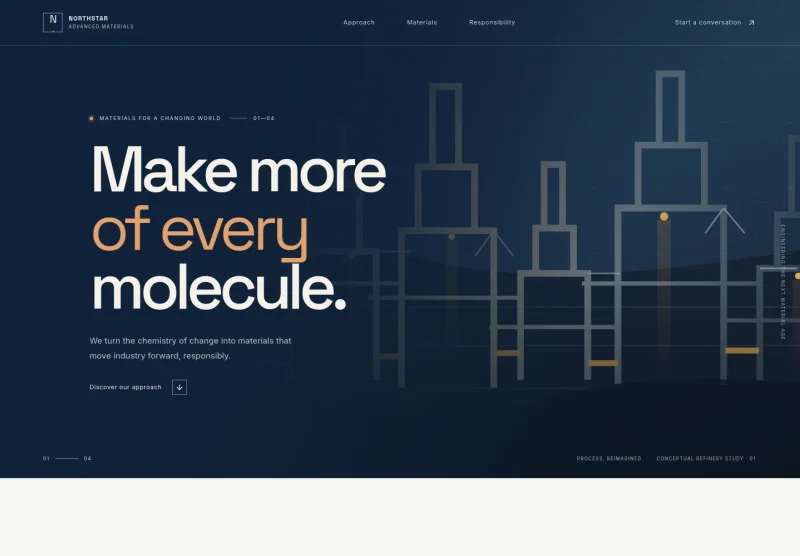 Petro Chemical Website Template