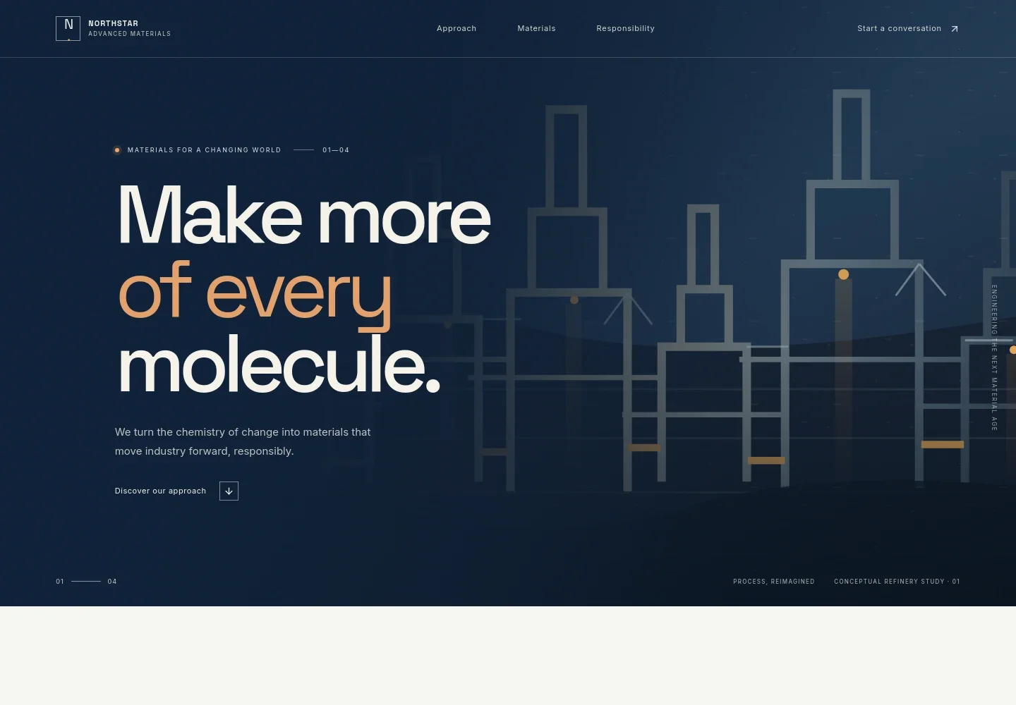 Petro Chemical Website Template
