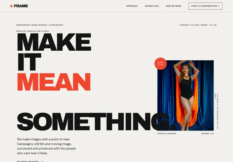 Photo Production Website Template