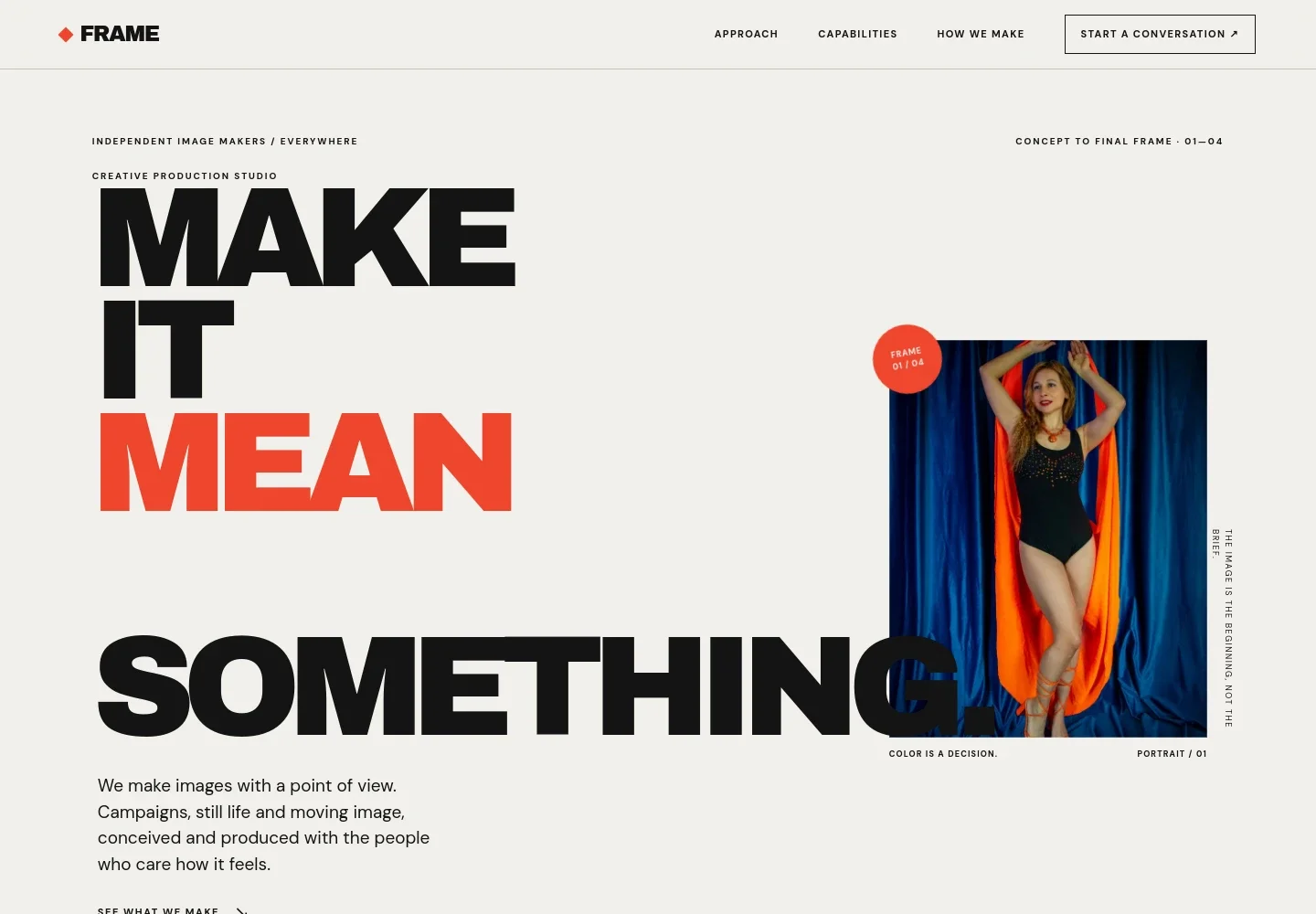 Photo Production Website Template