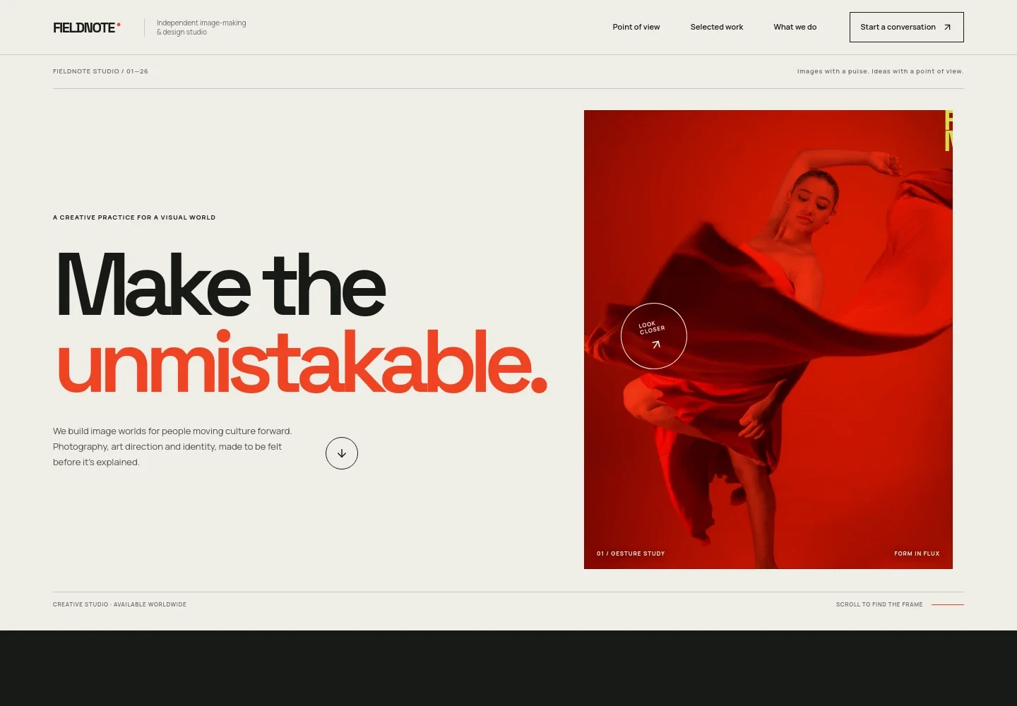 Photography And Design Website Template
